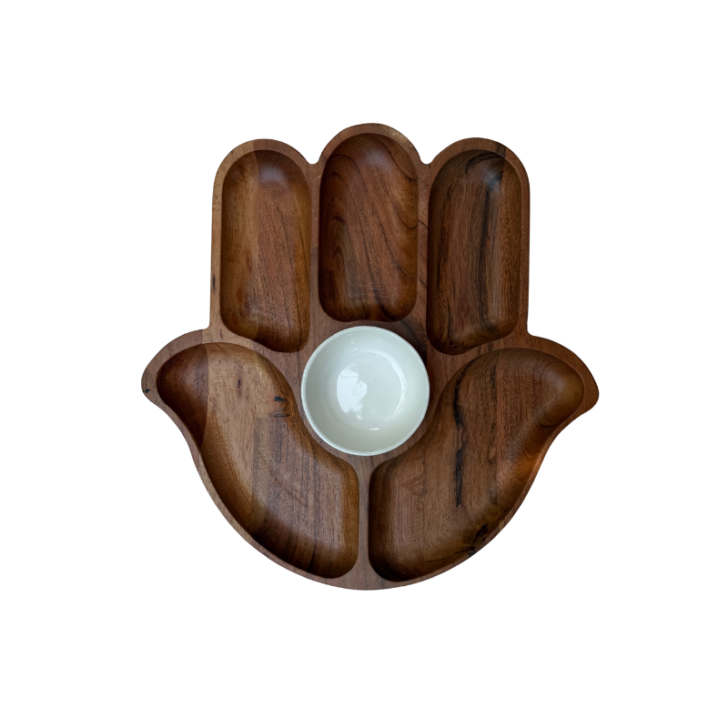 WOODEN PANJA PLATTER