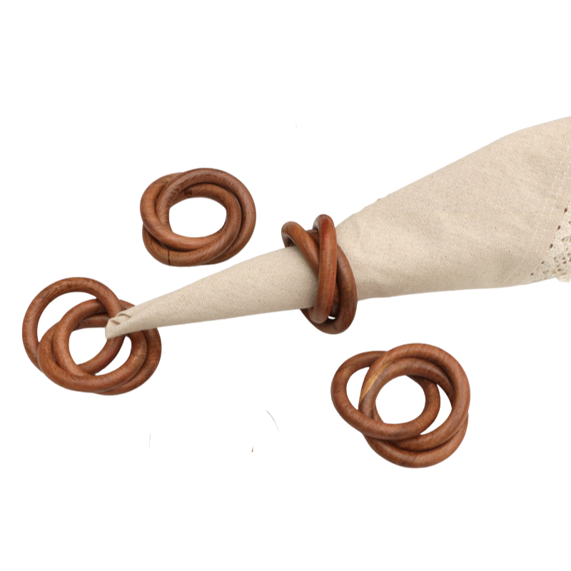 WOODEN NAPKIN RINGS