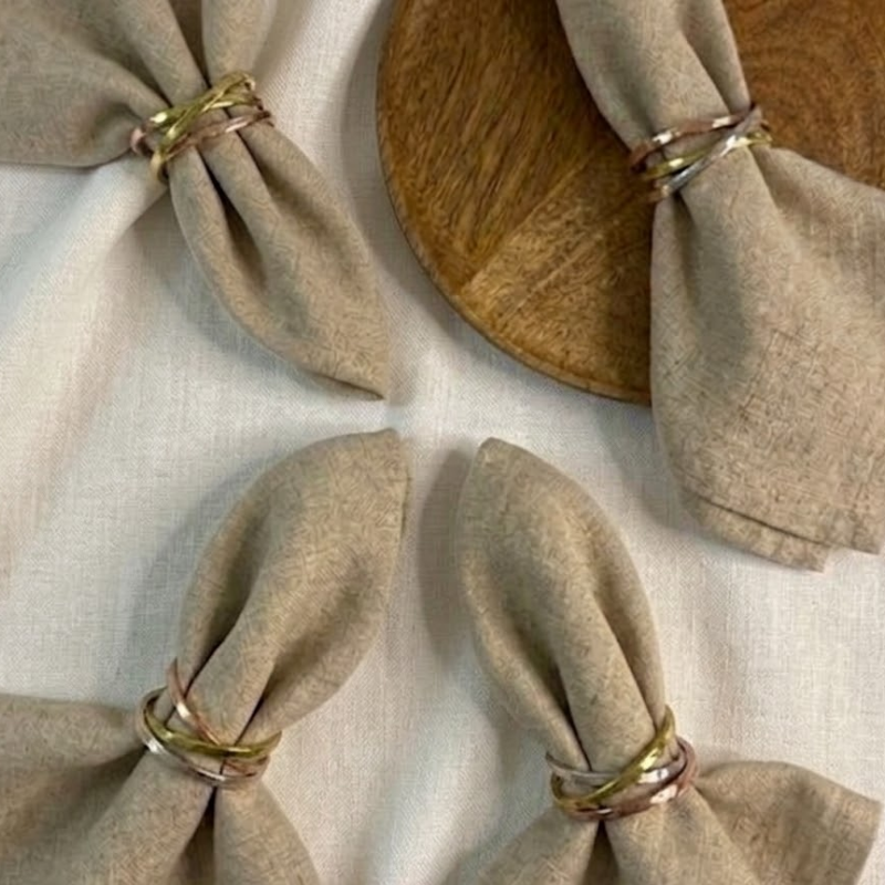 METAL NAPKIN RINGS
