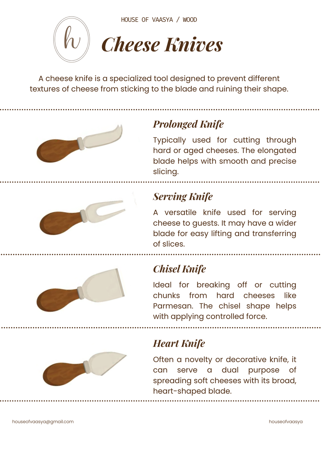 CHEESE KNIVES